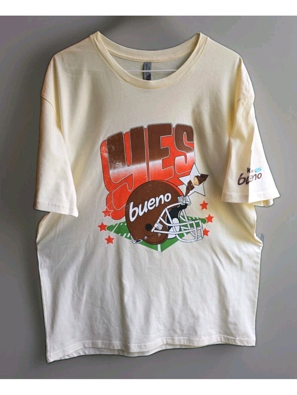 Kinder bueno T -Shirt XL Football Cotton Sundays Without Football No Bueno